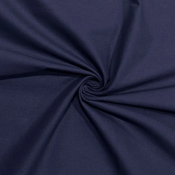 Plain Silky Touch Cotton Dressmaking Material Fabric 140cm Wide M2007 Mtex
