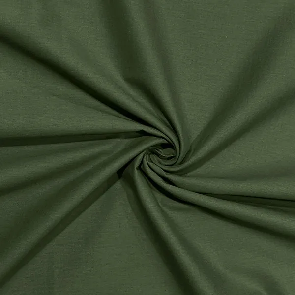 Plain Silky Touch Cotton Dressmaking Material Fabric 140cm Wide M2007 Mtex