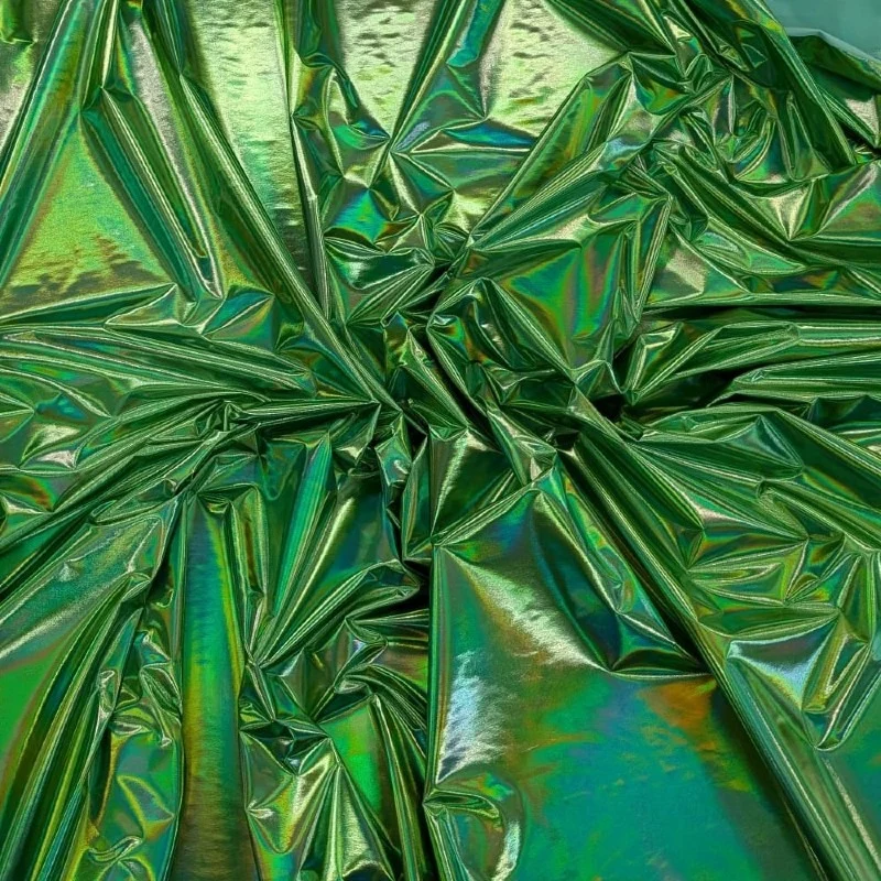 Stunning Two Tone Foil 4-Way Stretch Dress Fabric - Perfect for Dance M2003