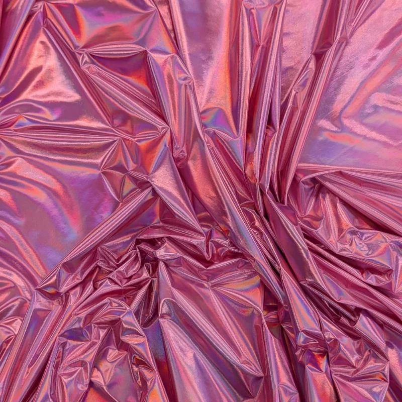Stunning Two Tone Foil 4-Way Stretch Dress Fabric - Perfect for Dance M2003