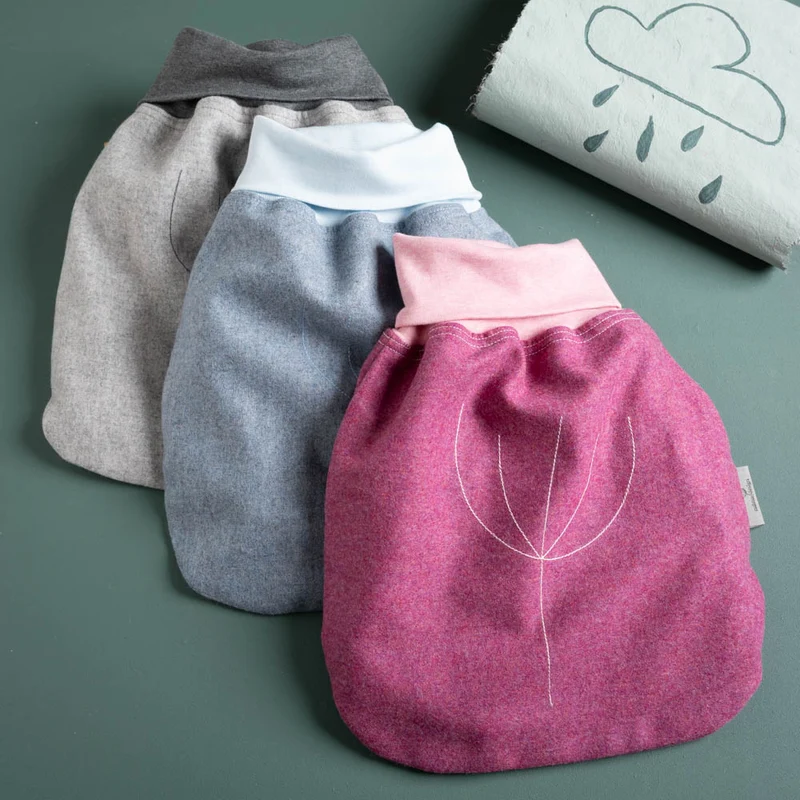 Strampelsack aus Merinowolle | Feinloden