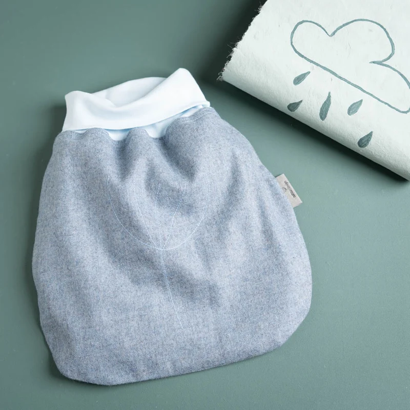 Strampelsack aus Merinowolle | Feinloden