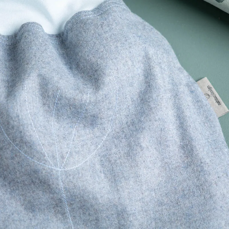 Strampelsack aus Merinowolle | Feinloden