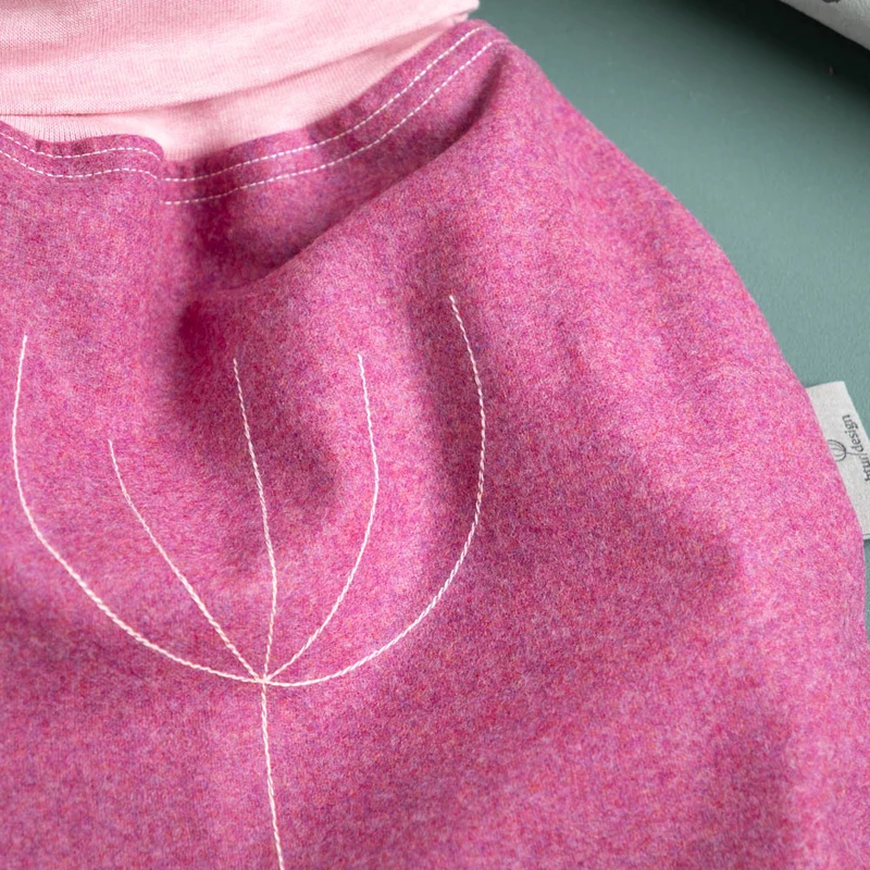 Strampelsack aus Merinowolle | Feinloden