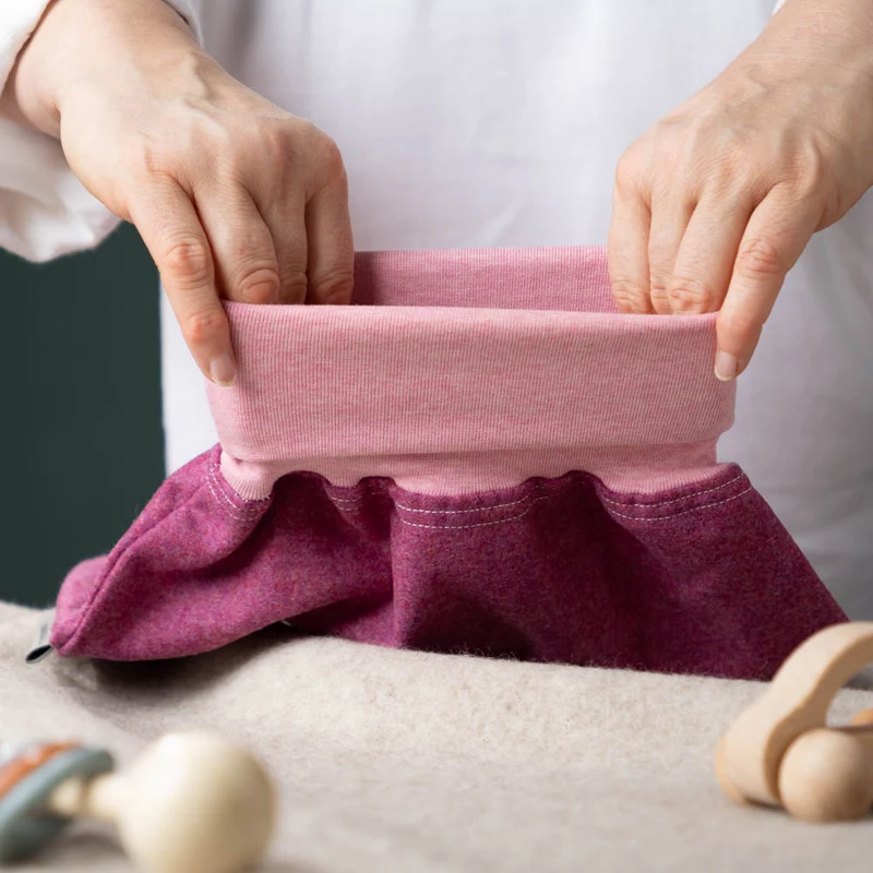 Strampelsack aus Merinowolle | Feinloden