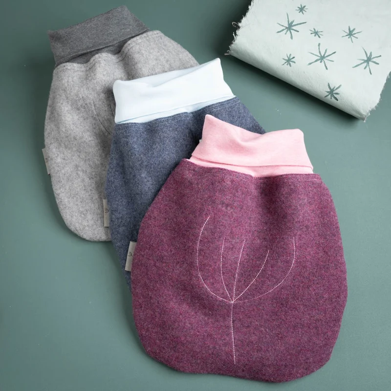 Strampelsack aus Schurwolle | Flauschloden Winter