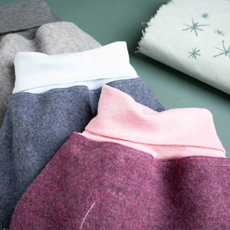 Strampelsack aus Schurwolle | Flauschloden Winter