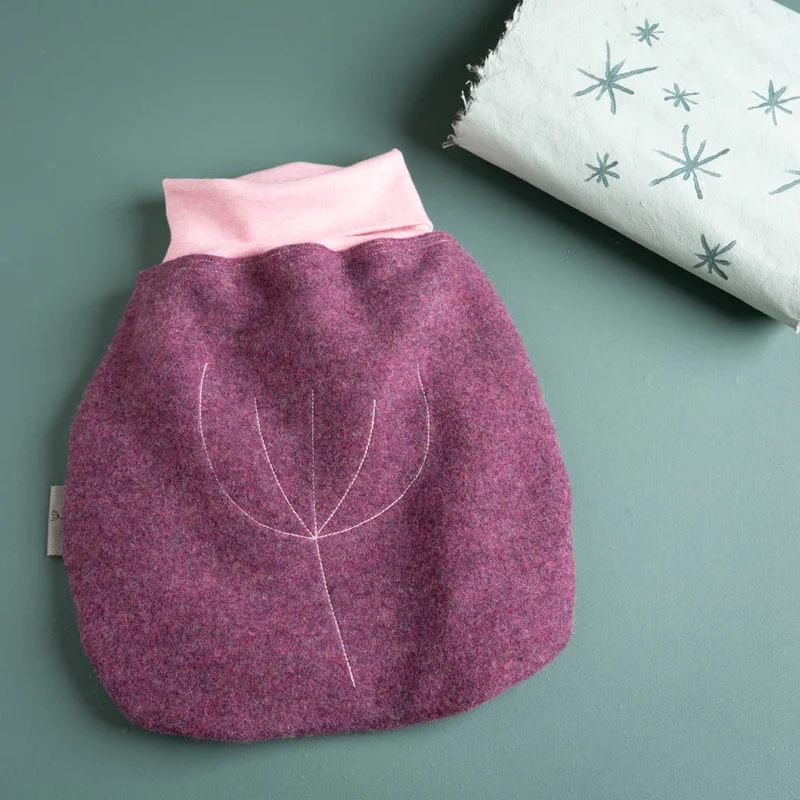 Strampelsack aus Schurwolle | Flauschloden Winter