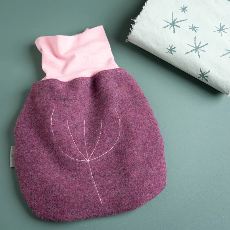 Strampelsack aus Schurwolle | Flauschloden Winter