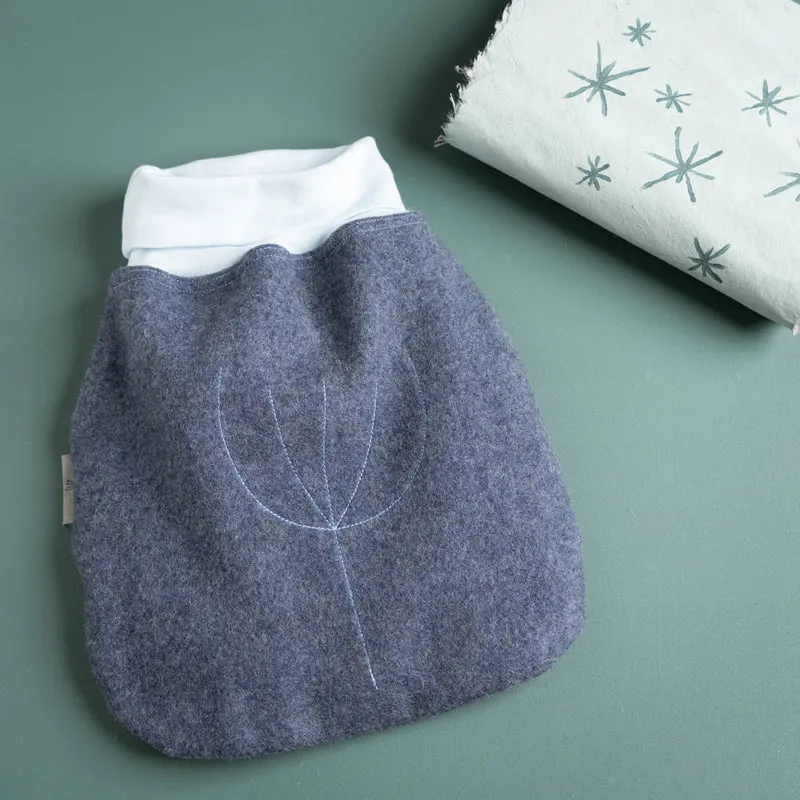 Strampelsack aus Schurwolle | Flauschloden Winter