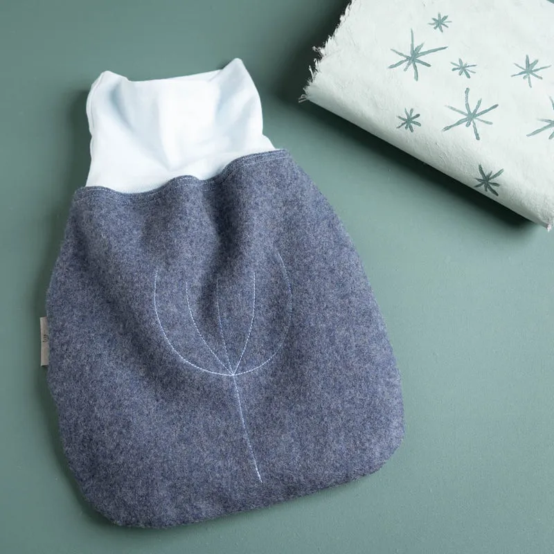 Strampelsack aus Schurwolle | Flauschloden Winter