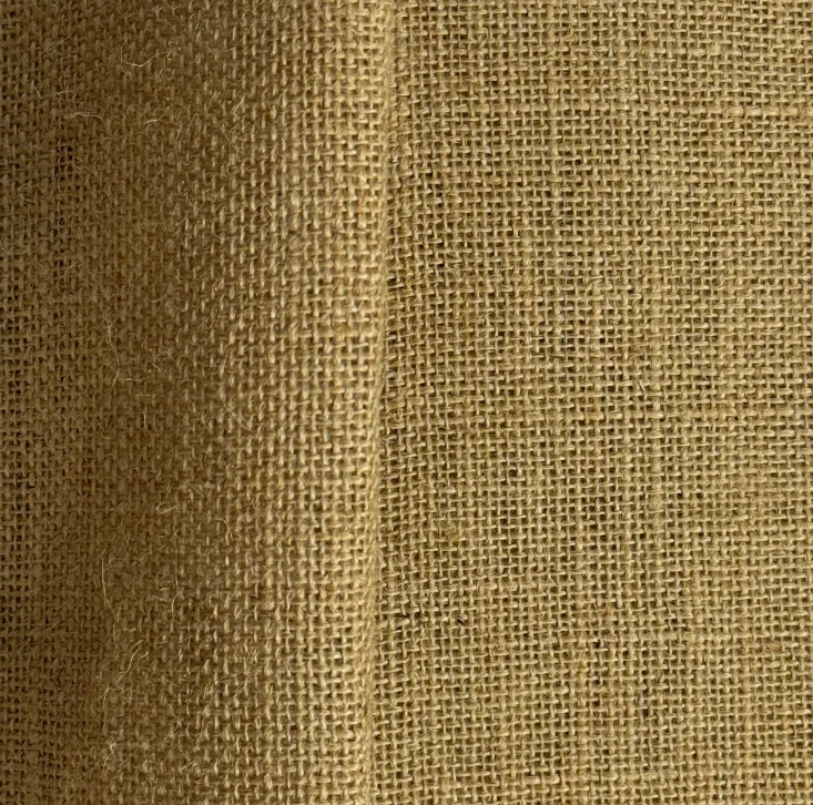 Luxury Natural Hessian Jute Fabric – 100% Jute – 147cm Wide – Craft & Decor Material M1975