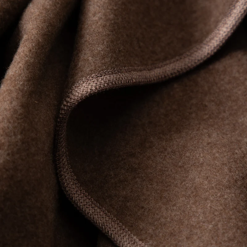 Premium Lodendecke aus mongolischer Merinowolle | S–XXL | ungefärbt