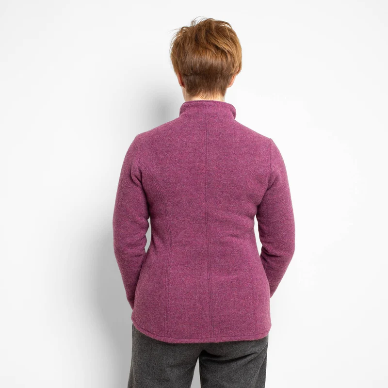 Lodenjacke Damen Beere | Größe S | Einzelstück