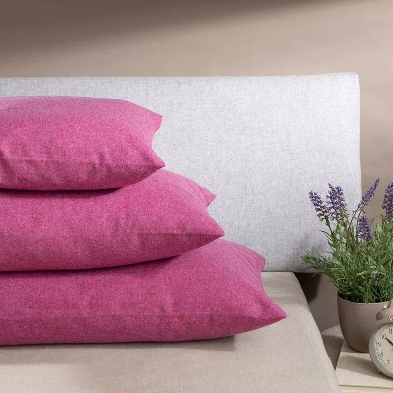 Kissenhülle aus Merino-Feinloden | 100 % Schurwolle