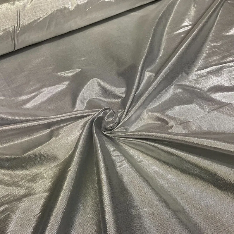 Metallic Lurex shiny foil lame fancy costume dress craft fabric M1669
