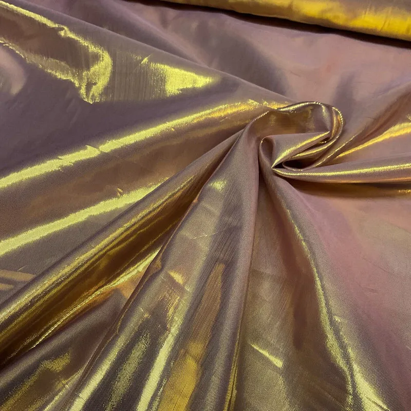 Metallic Lurex shiny foil lame fancy costume dress craft fabric M1669