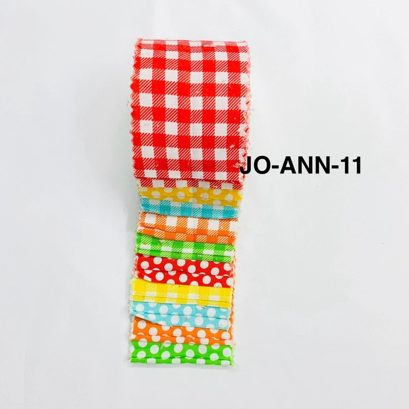 Jelly Roll Fabric Strips - 20 Pieces, 10 Designs - 2.5 Inch x 42 Inch (Approx.) Fabric M1983