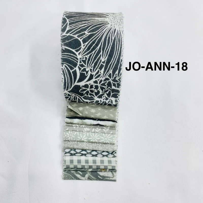 Jelly Roll Fabric Strips - 20 Pieces, 10 Designs - 2.5 Inch x 42 Inch (Approx.) Fabric M1983