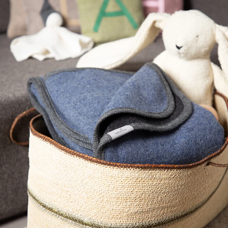 Kinderdecke aus Wolle | 100 % Schurwolle