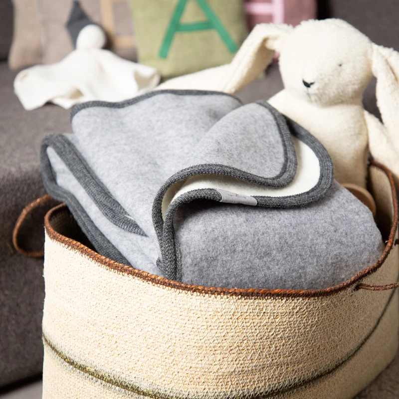 Kinderdecke aus Wolle | 100 % Schurwolle