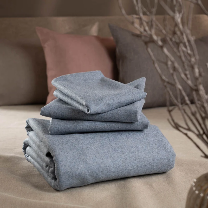 Bettwäsche aus Merino-Feinloden | 100 % Schurwolle
