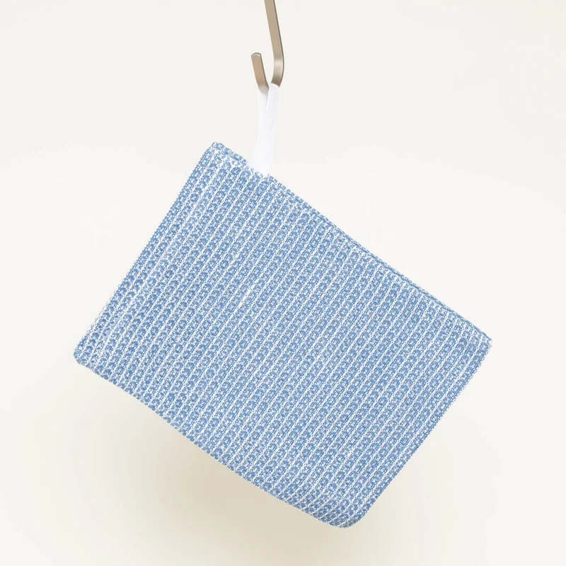 Waschhandschuh aus Halbleinen-Waffelpiqué