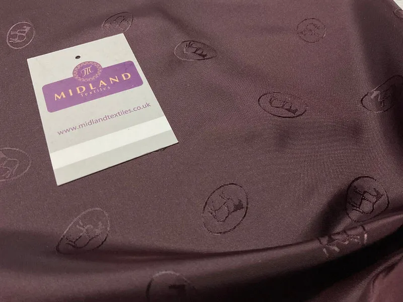 Fancy Italian viscose blend acetate Lightweight Tailors lining Fabric M1890