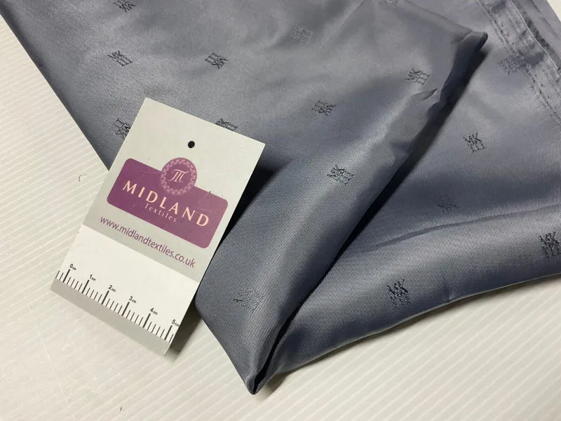 Fancy Italian viscose blend acetate Lightweight Tailors lining Fabric M1890