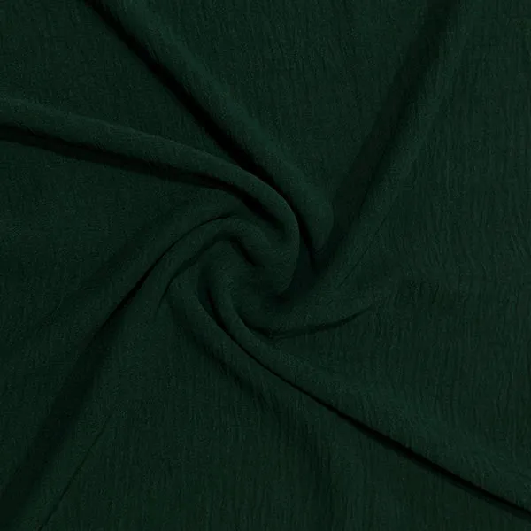 Plain Itallian Stretch Bubble Ocean Crepe Dress Fabric 150cm Wide M1978