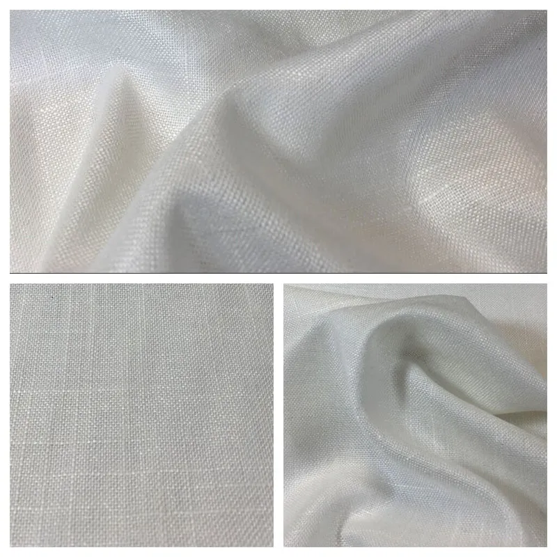 £4.99 Lightweight Linen effect skirt, tops and Dress fabric 42" wide M632 Mtex