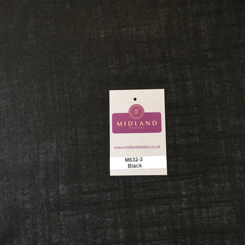 £4.99 Lightweight Linen effect skirt, tops and Dress fabric 42" wide M632 Mtex