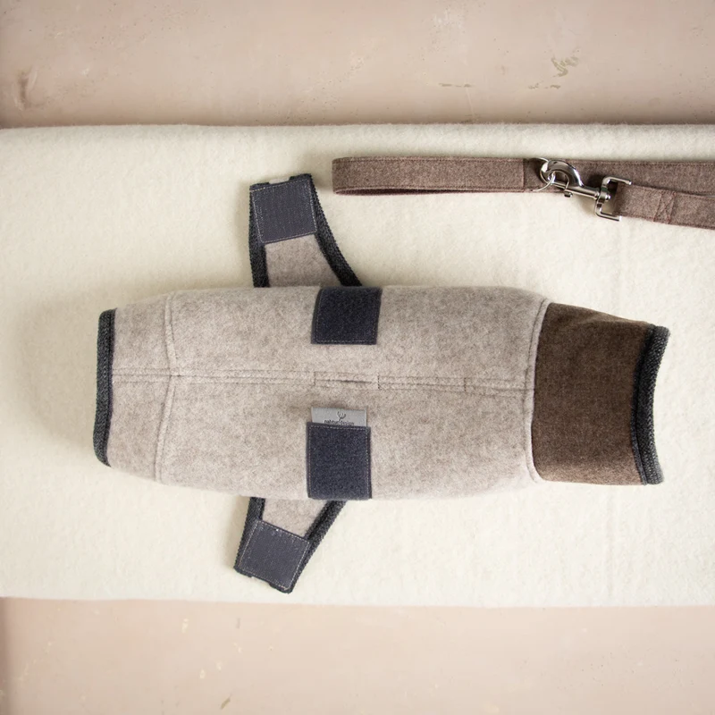 Premium Hundemantel | Standardform | aus Loden | mongolische Merinowolle