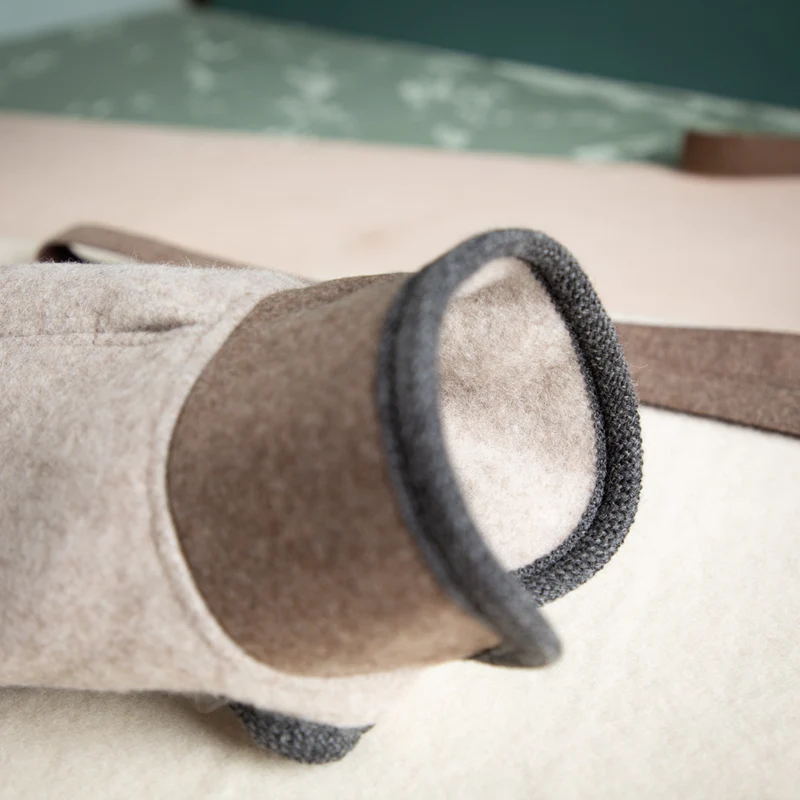 Premium Hundemantel | Standardform | aus Loden | mongolische Merinowolle