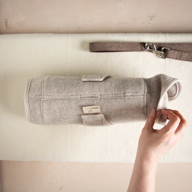Premium Hundemantel | Standardform | aus Loden | mongolische Merinowolle