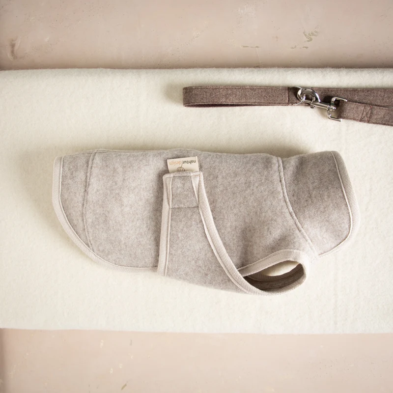 Premium Hundemantel | Standardform | aus Loden | mongolische Merinowolle