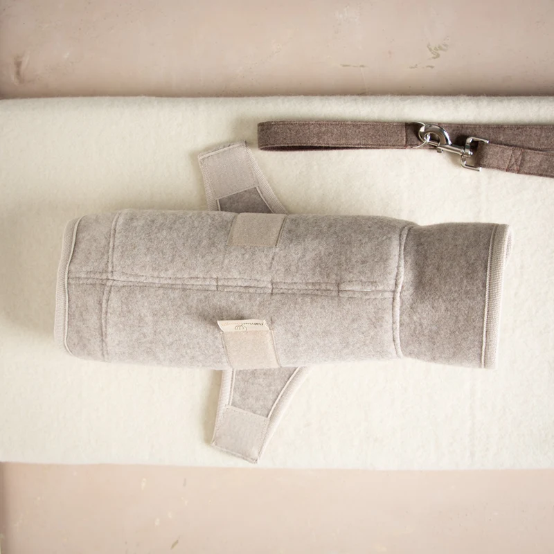 Premium Hundemantel | Standardform | aus Loden | mongolische Merinowolle