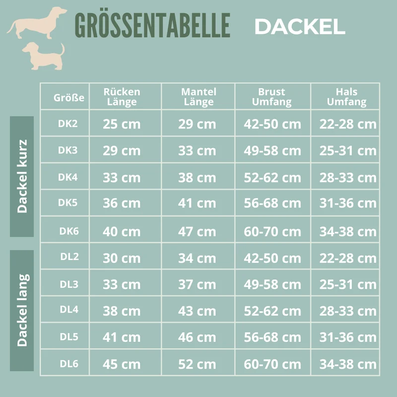 Premium Hundemantel | Dackelform | aus Loden | mongolische Merinowolle