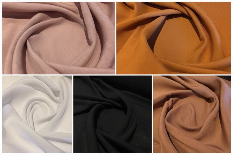 Plain Soft Spun Rayon Viscose Fabric 58" Wide MA815
