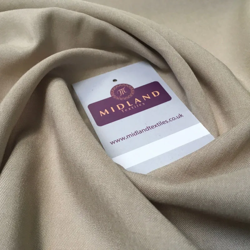 Plain Soft Spun Rayon Viscose Fabric 58" Wide MA815