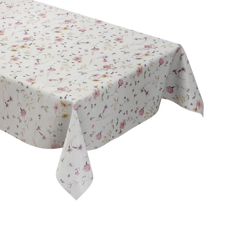 Wachstuch Tischdecke K105A floral Blumen Landhausstil eckig rund oval