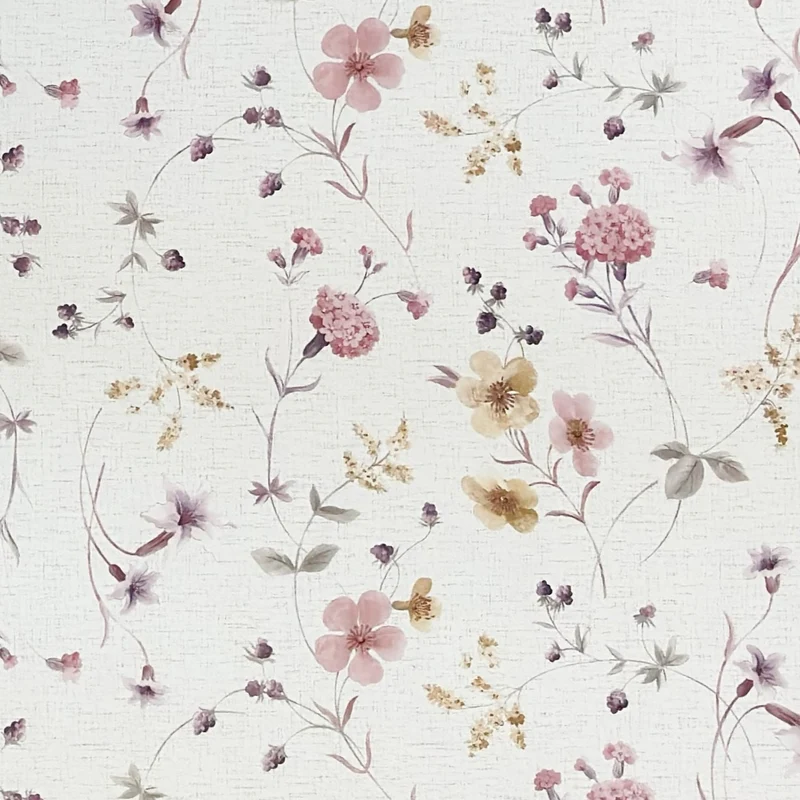 Wachstuch Tischdecke K105A floral Blumen Landhausstil eckig rund oval