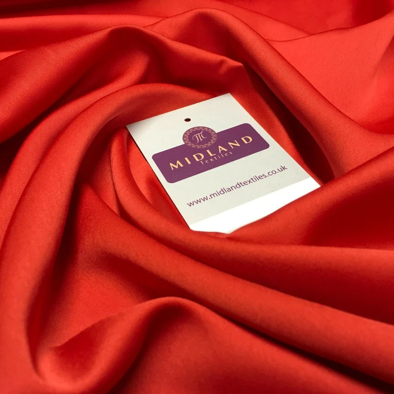 Matt flowy Milano Sateen Satin Dress Fabric 150cm M1205 Mtex