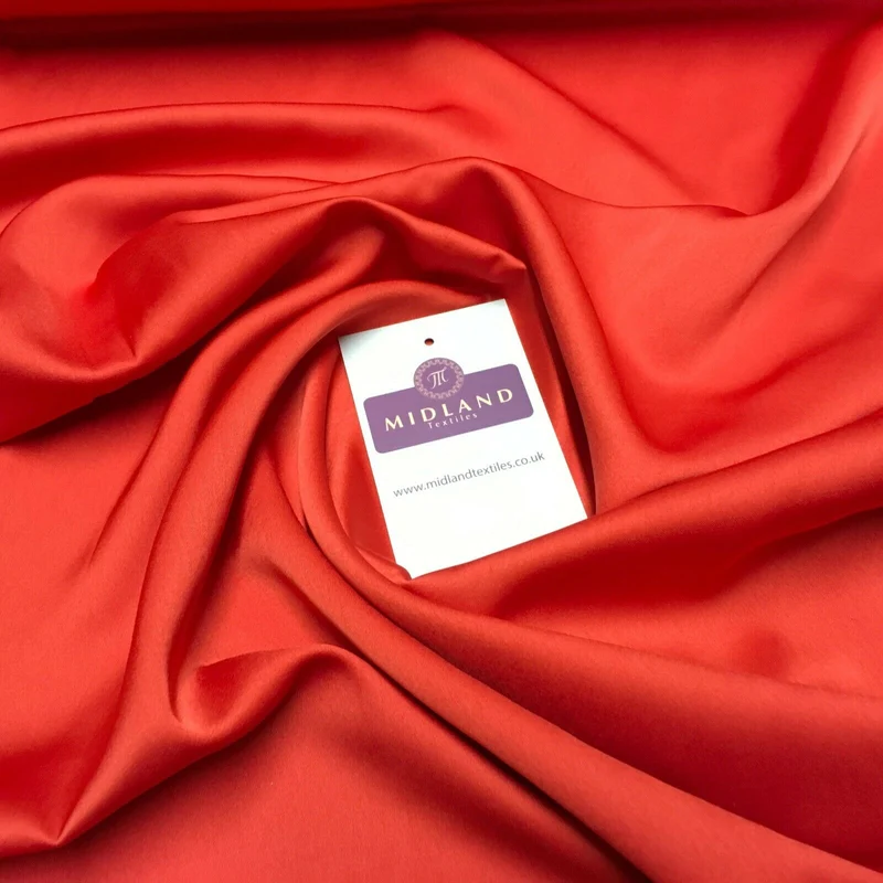 Matt flowy Milano Sateen Satin Dress Fabric 150cm M1205 Mtex