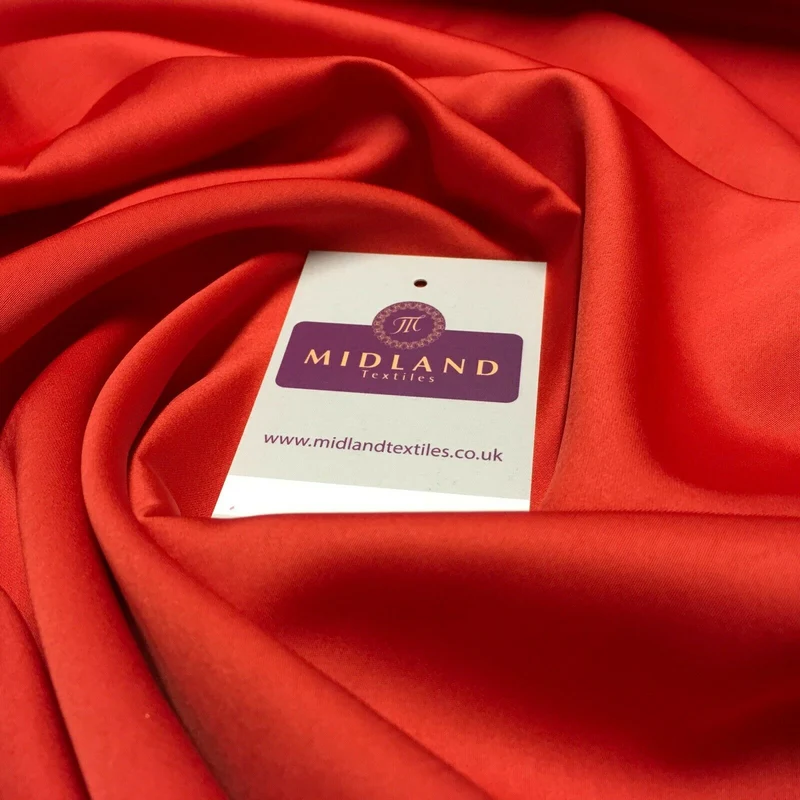 Matt flowy Milano Sateen Satin Dress Fabric 150cm M1205 Mtex