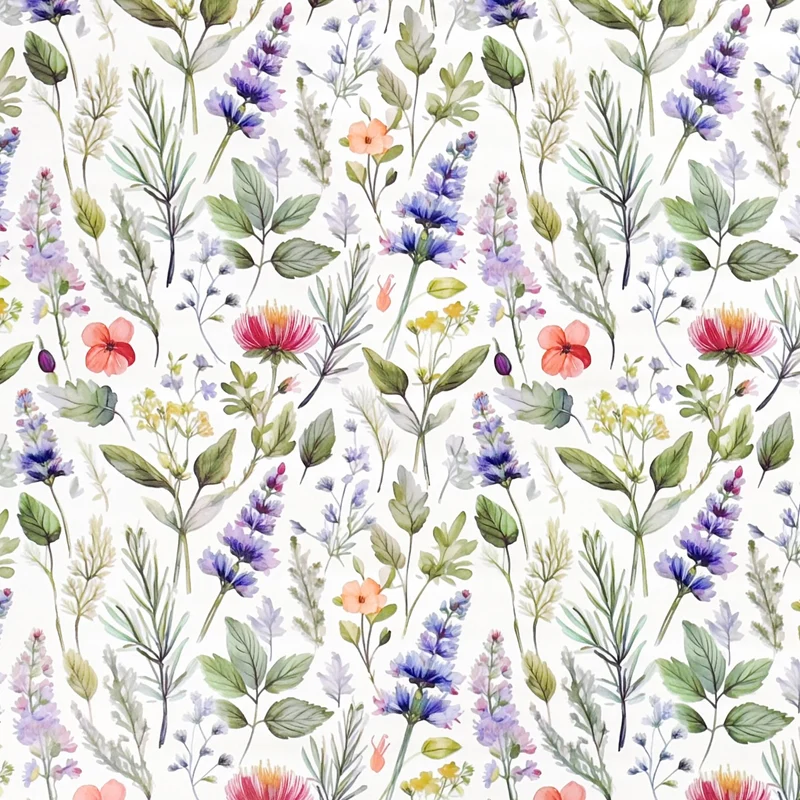 Wachstuch Tischdecke K150281 bunte Wildblumenwiese eckig rund oval