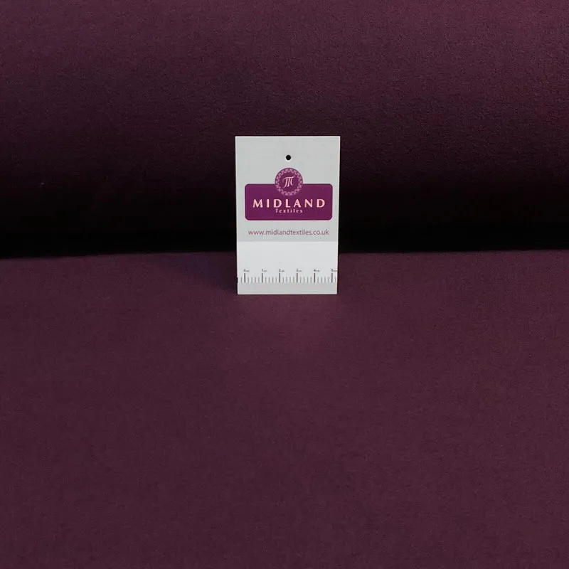 Soft Coat Knitted plain heavyweight fabric ideal for coats, cardigans M1839