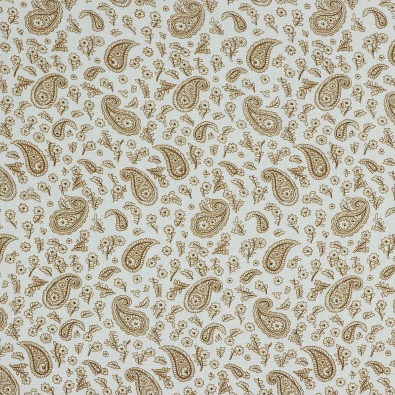 Gorgeous radiance paisley viscose Dress Fabric M1858