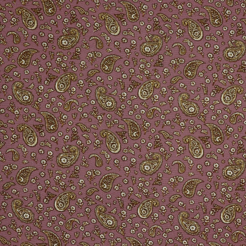 Gorgeous radiance paisley viscose Dress Fabric M1858
