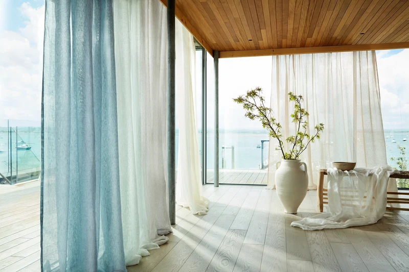 Gardinenstoff Lucent - oyster 305 cm